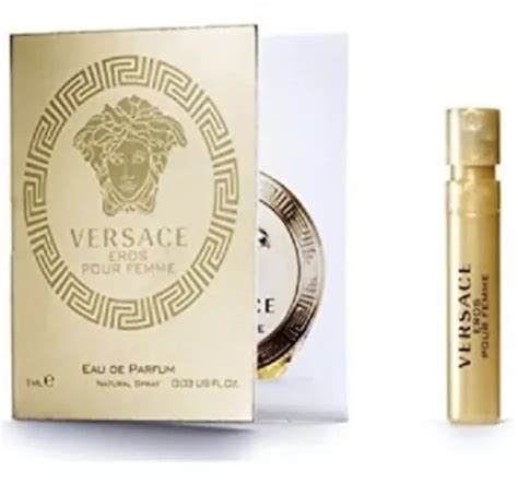 versace eros pour femme sample.